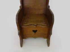 Pamono Wooden Children's Potty Chair, 1950s Best