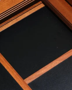 Pamono Wooden Coffee Table by Bernard Vuarnesson, 1970s