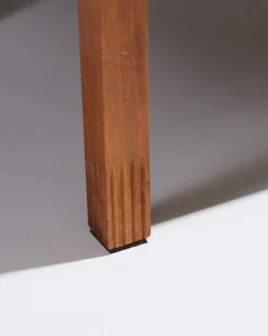 Pamono Wooden Coffee Table by Bernard Vuarnesson, 1970s