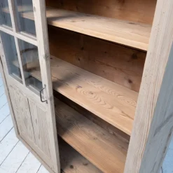 Pamono Wooden Display Cabinet with Sliding Doors, 1930 Discount