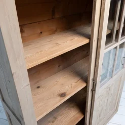 Pamono Wooden Display Cabinet with Sliding Doors, 1930 Discount