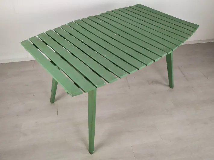 Pamono Wooden Folding Garden Table Outlet