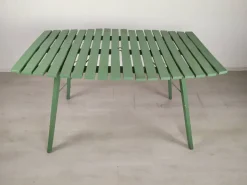 Pamono Wooden Folding Garden Table Outlet