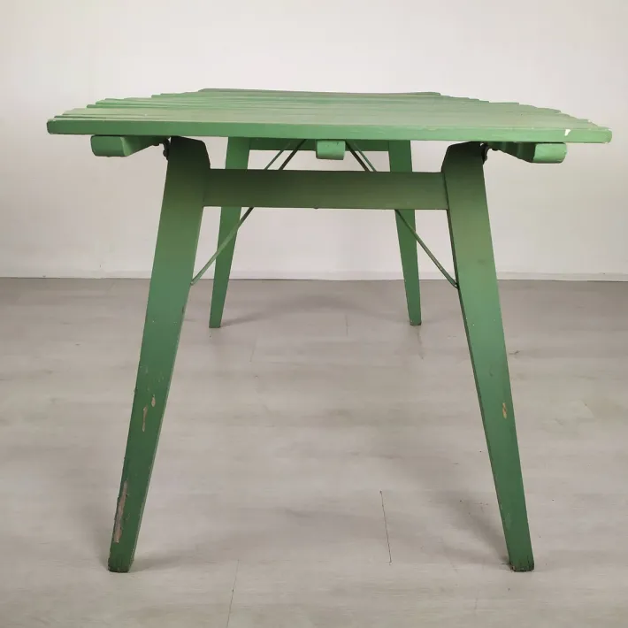 Pamono Wooden Folding Garden Table Outlet