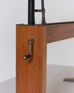 Pamono Wooden Height-Adjustable Dining Table, 1970s Outlet