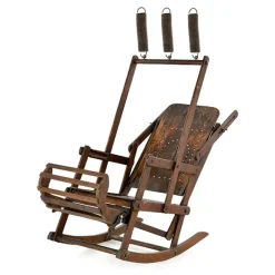 Pamono Wooden Rocking Chair for Children Outlet