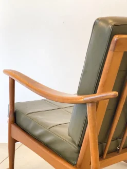 Pamono Wooden Rocking Chair, 1960s Clearance