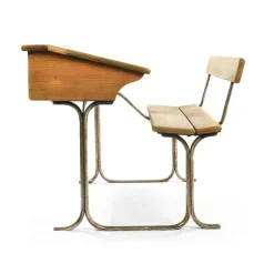 Pamono Wooden School Desk Sale