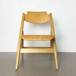 Pamono Wooden Se18 Childrens Chair by Egon Eiermann for Wilde & Spieth, Germany, 1950s Discount