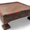 Pamono Wooden Side Table, Afghanistan, 1950s Hot