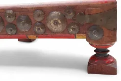 Pamono Wooden Side Table, Afghanistan, 1950s Clearance