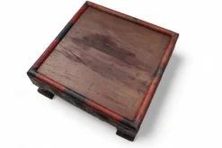 Pamono Wooden Side Table, Afghanistan, 1950s Clearance