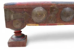 Pamono Wooden Side Table, Afghanistan, 1950s Clearance