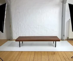 Pamono Wooden Slatted Bench from the Wiener Werkstätten, 1960s Online