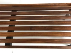 Pamono Wooden Slatted Bench from the Wiener Werkstätten, 1960s Online