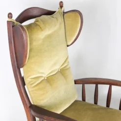 Pamono Wooden Wingback Chairs, 1960s, Set of 2 Best