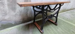 Pamono Workbench in Oak with Iron Base Outlet