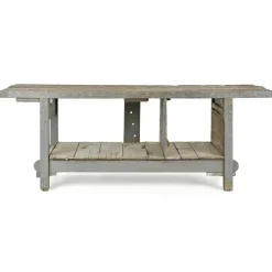 Pamono Workbench in Weathered Solid Wood Sale