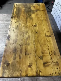 Pamono Worktable with Cast Iron Legs Online