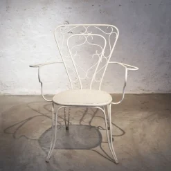 Pamono Wrought Iron Garden Chairs, 1950s, Set of 4 Hot