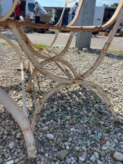 Pamono Wrought Iron Garden Furniture, 1900