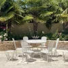 Pamono Wrought Iron Garden Seating, Set of 9 New
