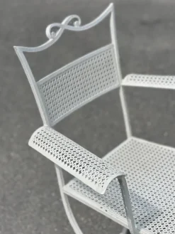 Pamono Wrought Iron Garden Set from Maison Jansen, 1960s, Set of 5 Sale