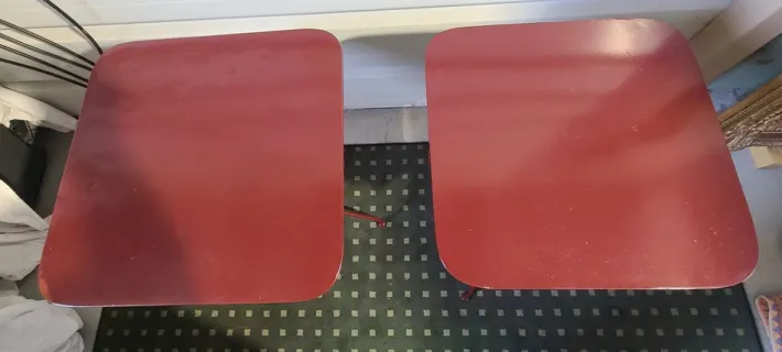 Pamono Wrought Iron Garden Tables, 1900s, Set of 4 Outlet