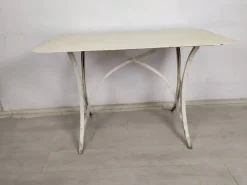 Pamono Wrought Iron Garden Table, 1890s New