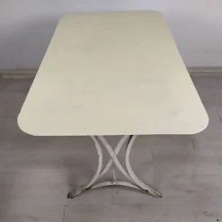 Pamono Wrought Iron Garden Table, 1890s New