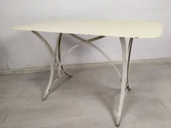 Pamono Wrought Iron Garden Table, 1890s New