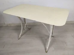 Pamono Wrought Iron Garden Table, 1890s New