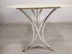 Pamono Wrought Iron Garden Table, 1890s New