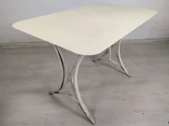 Pamono Wrought Iron Garden Table, 1890s New