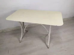 Pamono Wrought Iron Garden Table, 1890s New