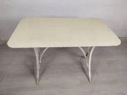 Pamono Wrought Iron Garden Table, 1890s New