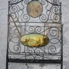 Pamono Wrought Iron Hand-Painted Bed, Italy Clearance