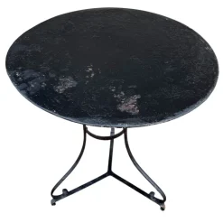 Pamono Wrought Iron Pedestal Table, France Online