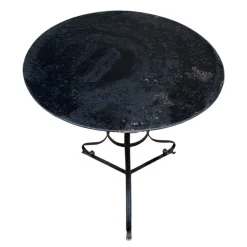 Pamono Wrought Iron Pedestal Table, France Online