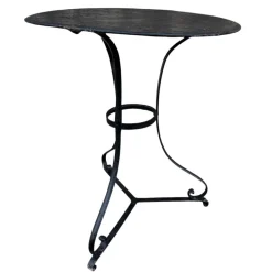 Pamono Wrought Iron Pedestal Table, France Online