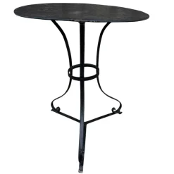 Pamono Wrought Iron Pedestal Table, France Online