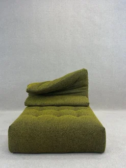 Pamono Yellow and Black Sofa by Roche Bobois New