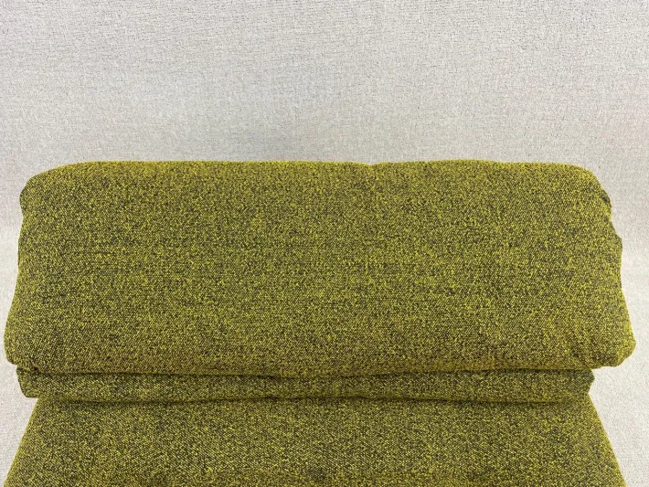 Pamono Yellow and Black Sofa by Roche Bobois New