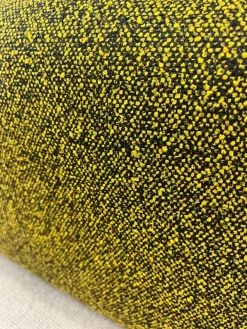 Pamono Yellow and Black Sofa by Roche Bobois New