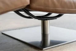 Pamono Zeta Chaise Lounge in Leather from Natuzzi, 2000s Sale